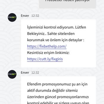 Freebet Hakkımın İptali Ve Canlı Destek Sorunu
