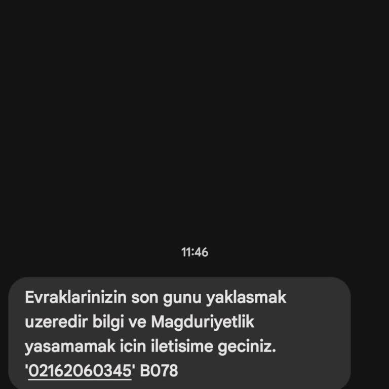 Yanıltıcı Mesajlar Ve Yetkisiz İşlemler Hakkında Şikayet