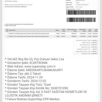 Kayıp Kargonun Ardından Gelmeyen Para İadesi