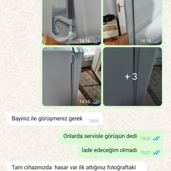 Kusurlu Derin Dondurucu Ve İade Sürecindeki Sorunlar