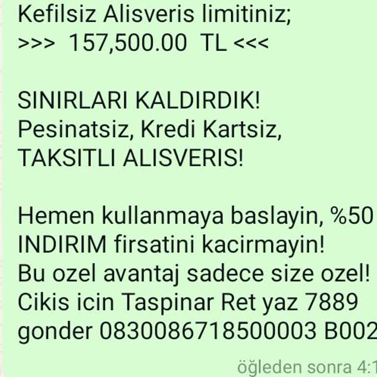 Alışverişte Kefil Zulmü