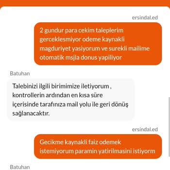 Para Çekim Taleplerinde Sürekli Red Ve Mağduriyet