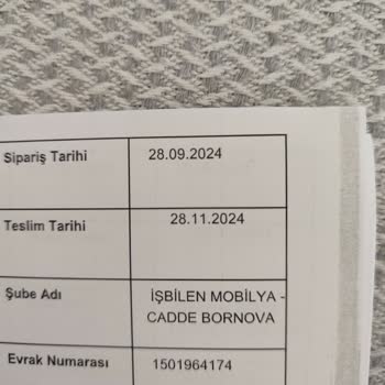 Kelebek Mobilya'dan Geç Ve Eksik Teslimat Sorunu