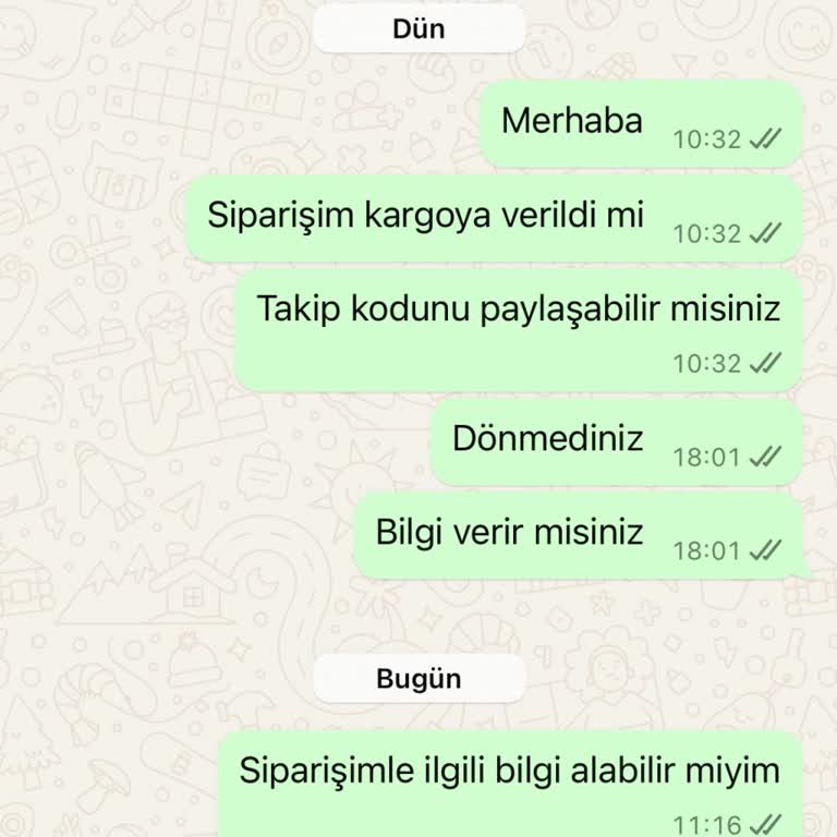 Siparişlerim Kargoya Verilmiyor İletişim Kuramıyorum
