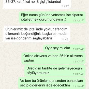 Yanlış Bilgilendirme Ve İade Sürecindeki Zorluklar