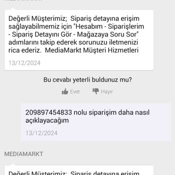 Kargolama Tarihi Sorunu Ve Yetersiz Müşteri Hizmetleri