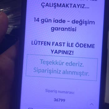 Duisa Fashion'dan Sipariş Verdim, Kargo Kodu Gelmedi Ve Yanıt Yok
