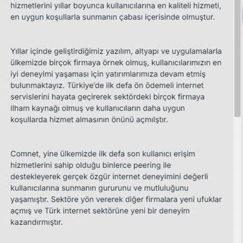 Comnet Aboneliğinde Beklenmedik Hizmet Kesintisi Ve İptal Sorunları