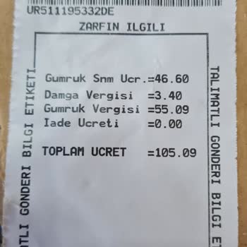 Gümrük Vergisi Mağduriyeti: Ücretsiz Lego Parçası İçin 105 TL Ödeme
