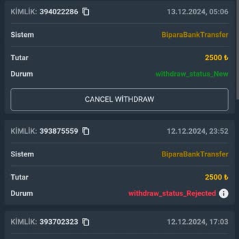Santosbetting'de Para Çekme Sorunu