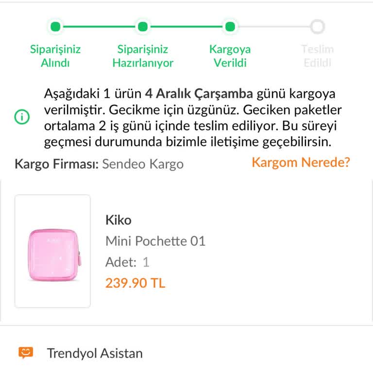 Kayıp Kargo Ve İletişim Sorunları