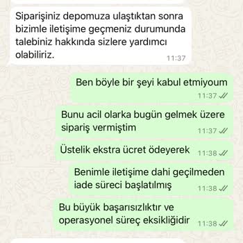 Acil Kargo Hizmetinde Büyük Hayal Kırıklığı
