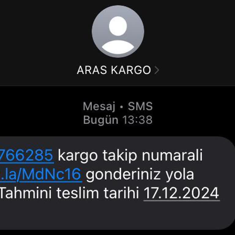 Yanlış Kargo Bildirimi Ve Bilgilendirme Talebi