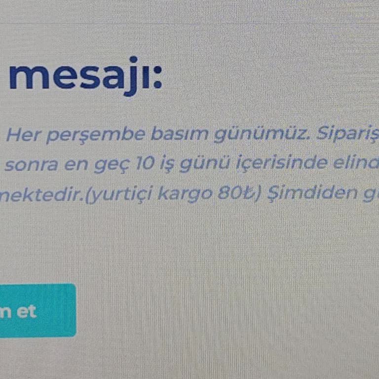 Ürün Teslimatında Gecikme Ve İletişimsizlik Sorunu