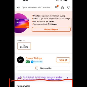 Dyson Türkiye'den Eksik Teslimat Ve İletişim Sorunları