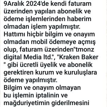 İzinsiz Mobil Ödeme Ve Fatura Şoku