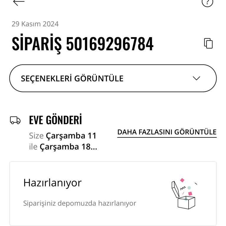 Stradivarius İndirimli Çanta Siparişim Neden Hala Hazırlanıyor