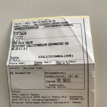 PTT Kargo'nun Teslimat Sorunu Ve İletişim Eksikliği