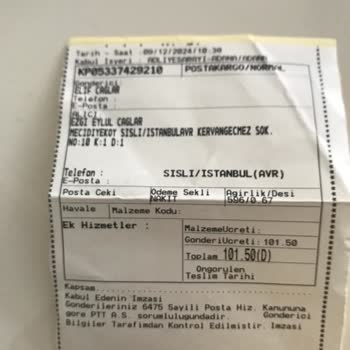 PTT Kargo'nun Teslimat Sorunu Ve İletişim Eksikliği