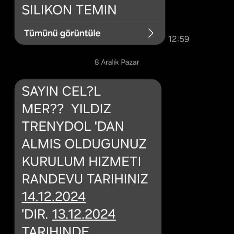 Montaj Hizmeti Bilgilendirme Eksikliği Ve İletişim Sorunu