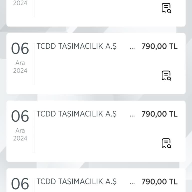 TCDD Mobil Uygulama Hatası Ve Haksız Kesinti