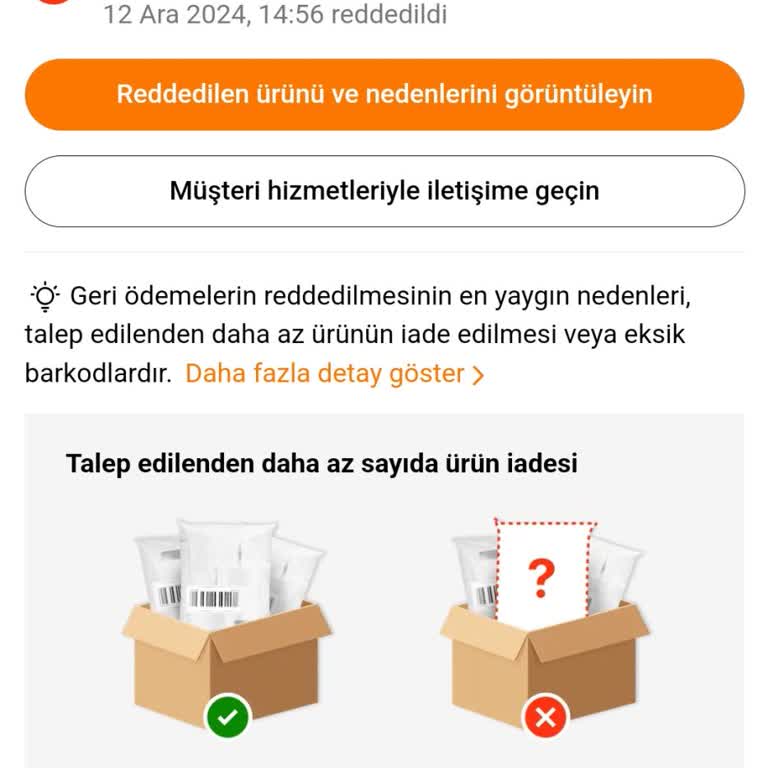 Yanıltıcı Ürün Ve İade Sorunu