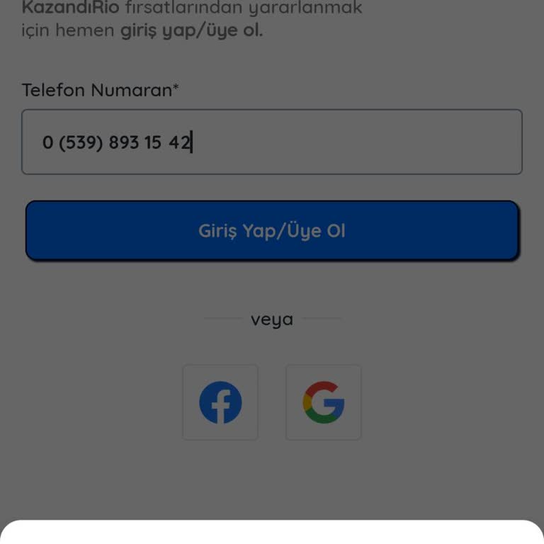 Kazandırıo Uygulaması Cihaz Sınırı Hatası
