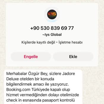 Pasaportsuz Rezervasyon Engeli