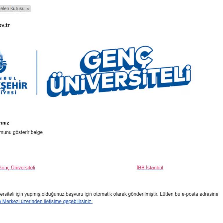 İBB Genç Üniversiteli Burs Başvurusunda Evrak Eksikliği Sorunu