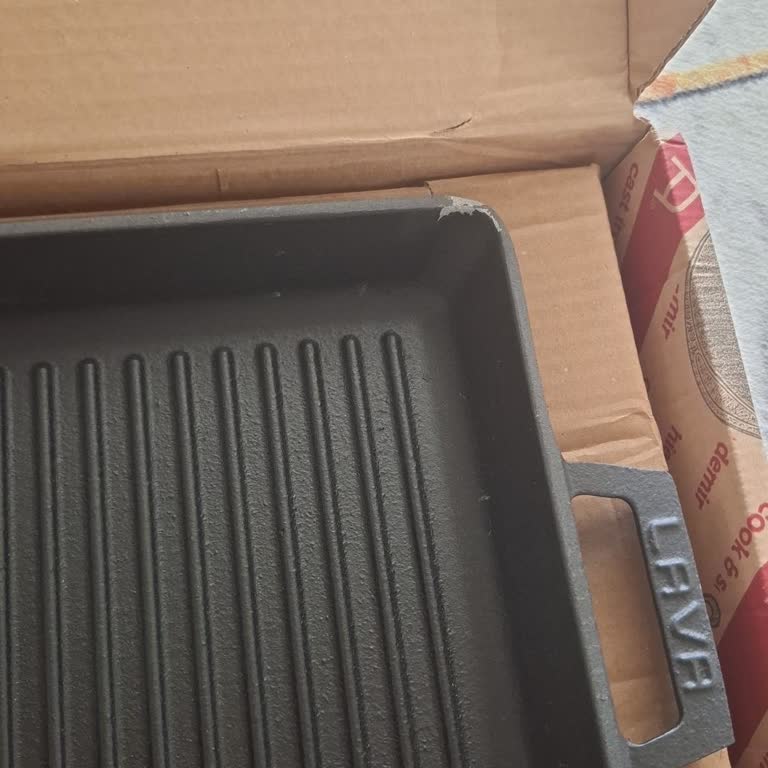 Soyulmuş Döküm Izgara Tava Tedirginliği