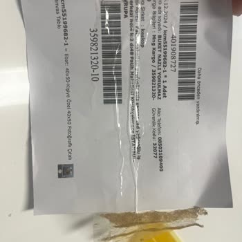 Yanlış Ürün Ve Ulaşılamayan Satıcı Sorunu