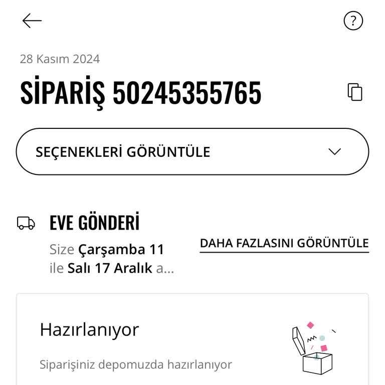 Stradivarius'tan Güven Sarsan Kargo Gecikmesi
