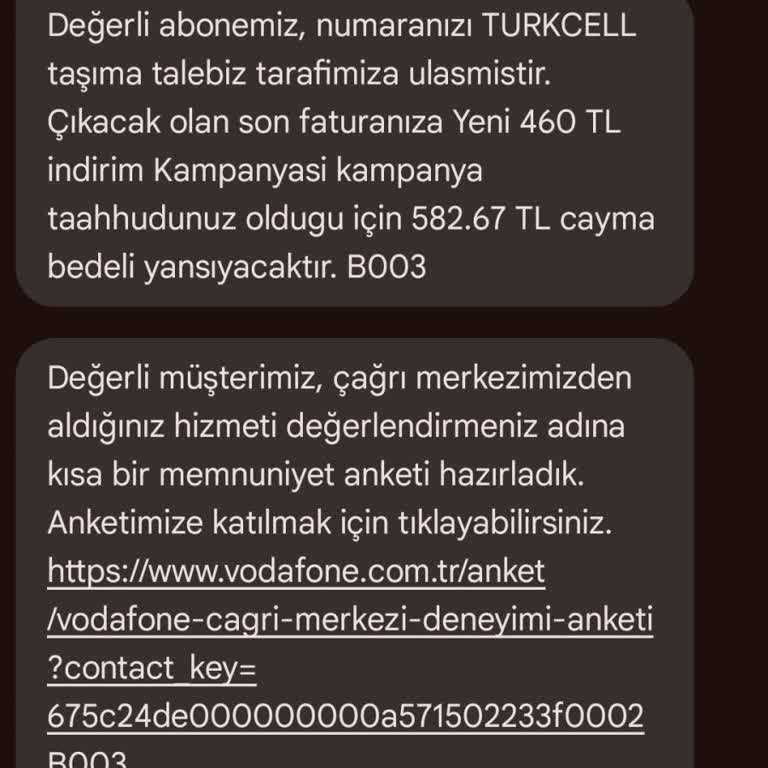 Yanlış Hesaplanan Fatura Ücreti Ve Taahhüt İptali