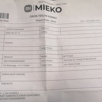 Teknosa'dan Aldığım Xiaomi Mi TV Stick Çalışmıyor