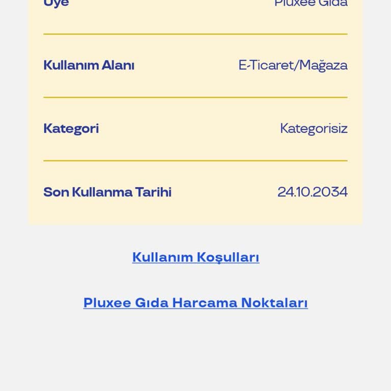 Pluxee Çekimi Yanlışlıkla Gıda Bakiyesine Çevirdim, Çözüm Yok!