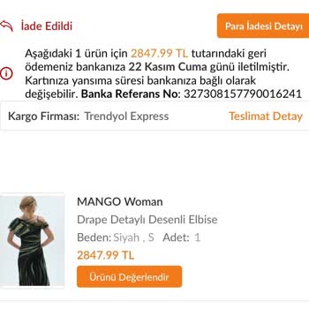 İade Sürecinde Yaşanan Karışıklık Ve Yetersiz Müşteri Hizmetleri