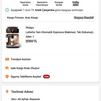 Kargo Sorunu Ve İlgisiz Müşteri Hizmetleri