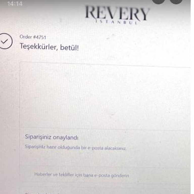 Revery İstanbul İletişim Eksikliği Ve Mağduriyet