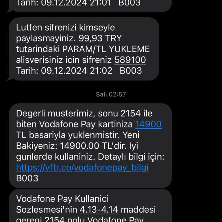 Vodafone Pay'de Bloke Olan Hesap Ve Çözüm Bekleyişi