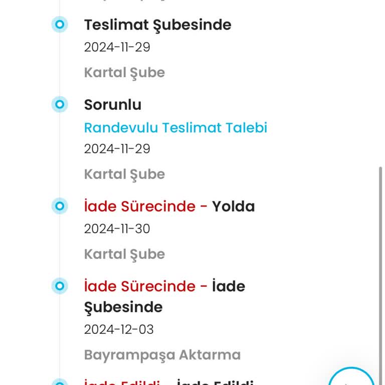 İade Edilen Ürün İçin Geri Ödeme Bekleniyor