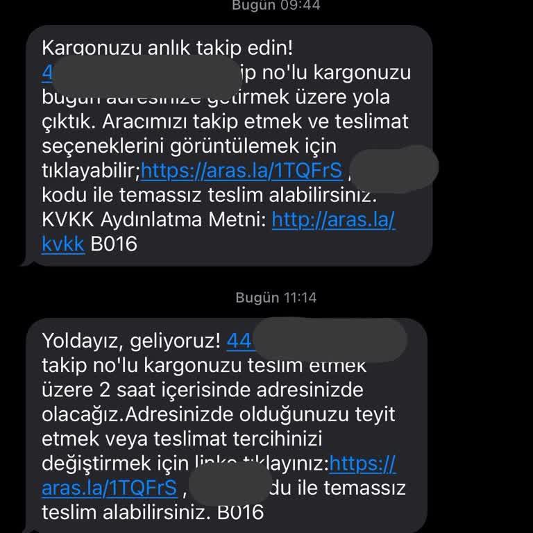 Aras Kargo İle Zaman Kaybı Ve Yanıltıcı Bilgilendirme