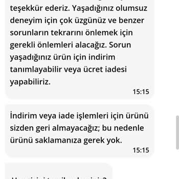 Bozuk Ürün Ve İade Sorunu