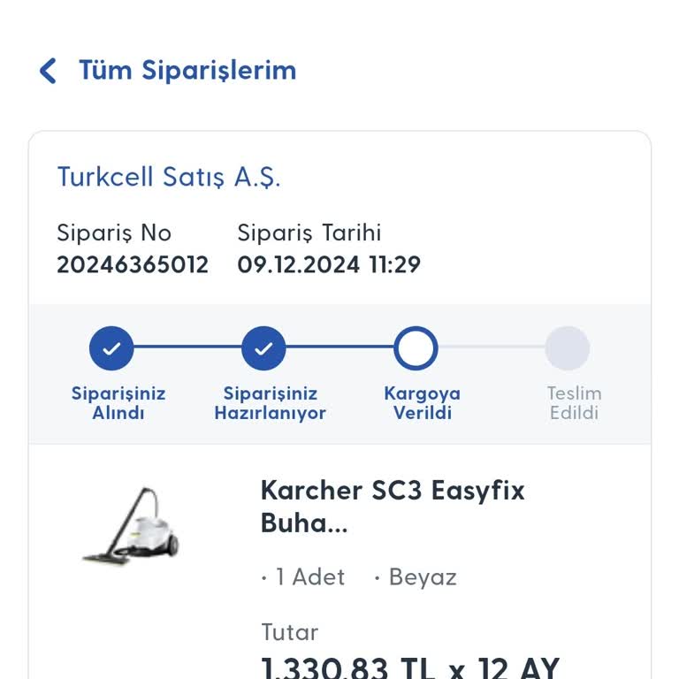 Teslimat Gecikmesi Ve Yetersiz Müşteri Hizmetleri