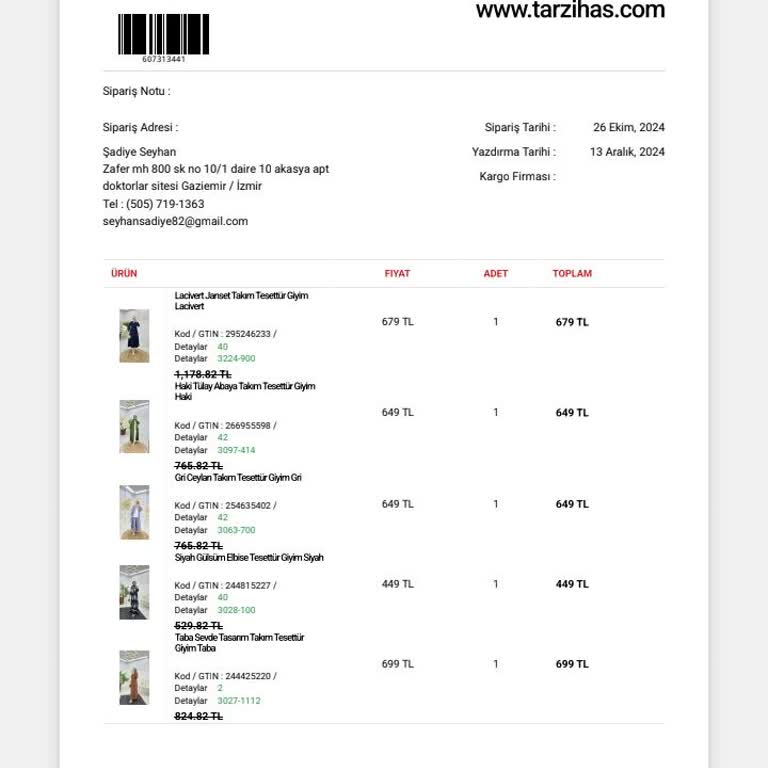 Yasal Olmayan Kesinti Ve Fatura Gönderim Sorunu