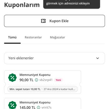 Dökülen Kahveler Ve İade Sorunu