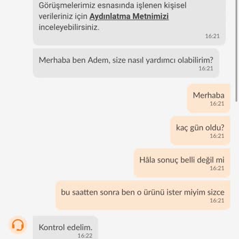 İade Sürecinde Gecikme Ve Kötü Müşteri Hizmeti