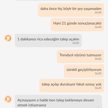 İade Sürecinde Gecikme Ve Kötü Müşteri Hizmeti