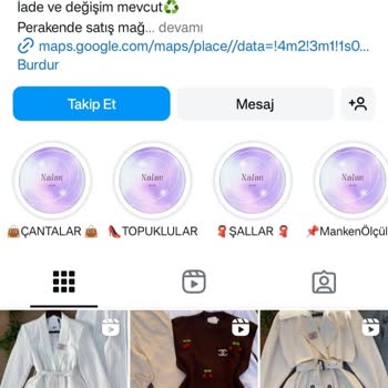 Nalan Butik Sipariş ve Engellenme