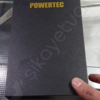 Powertec TR8500 Garantiye Gönderilen Ürünümün Son Hali