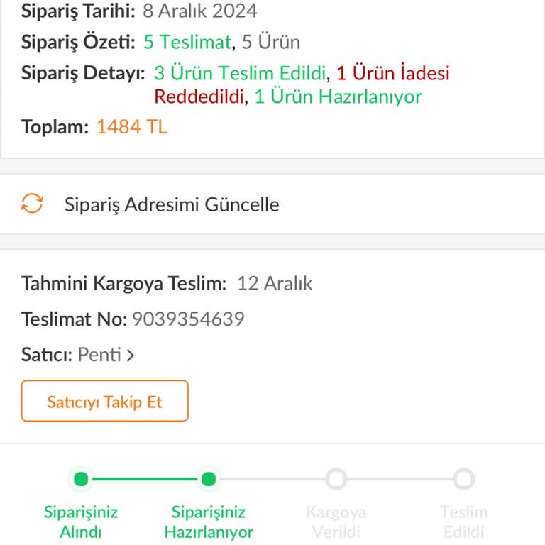 Yanlış Beden Ve İade Sorunu Yaşadım